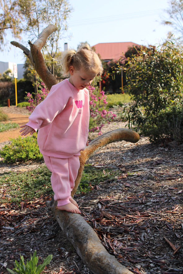 Bubblegum Pink Tracksuit Set